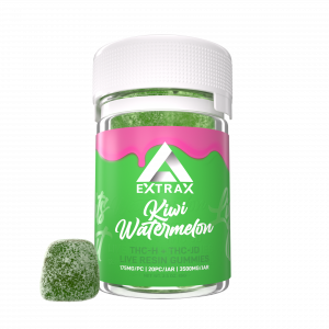 Delta Extrax Gummies 3500 mg - THCh - THCjd - Kiwi Watermelon- (20 Pieces)