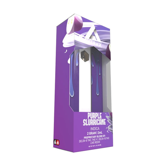 Delta Extrax 2G - Disposable Vape Pen - THCh - THCjd - THC-P - Delta 8 - Delta 10 - Purple Slurricane (Indica)