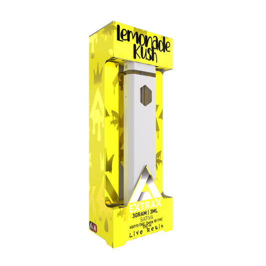 Delta Extrax 3G - Disposable Vape Pen - HYX11-THC - Lemonade Kush (Sativa)