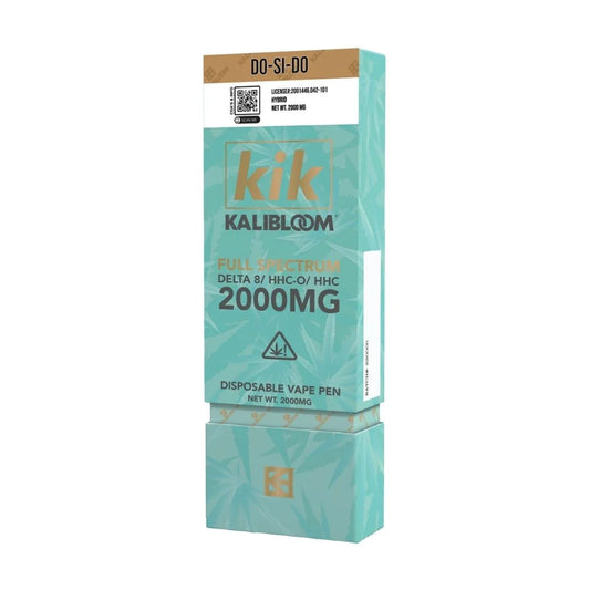 Kalibloom - KIK 2G Disposable Vape Pen - Full Spectrum - Do-Si-Do (Hybrid)