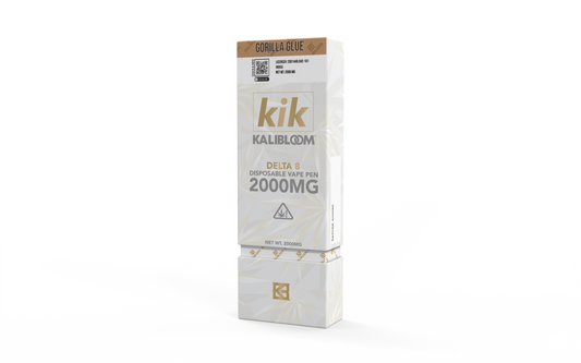 Kalibloom - KIK 2G Disposable Vape Pen - Delta 8 - Gorilla Glue (Indica)