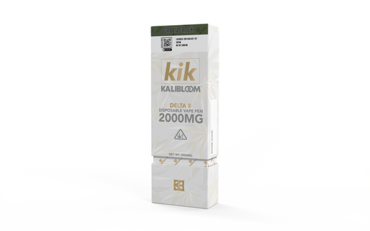 Kalibloom - KIK 2G Disposable Vape Pen - Delta 8 - Green Crack (Sativa)