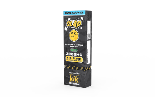 Kalibloom - KIK 2G Disposable Vape Pen - Slap K.O. Blend - Blue Cookies (Hybrid)